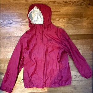 North Face Venture Dryvent Hooded Waterproof Pink Rain Jacket